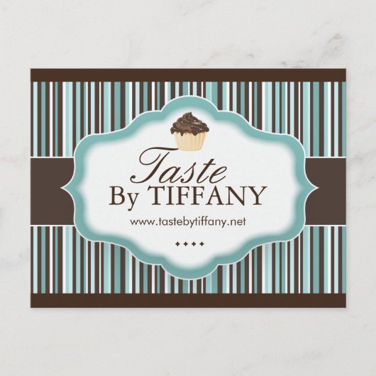 Postkarte für kundenspezifisches Bäckerchen (Vorderseite)