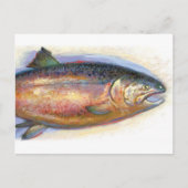 Postkarte für Lachs (Vorderseite)