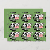 Postkarte für Landkühe (Vorne/Hinten)