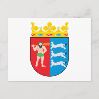 Postkarte für Lappland