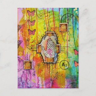 Postkarte für Leben und Liebe