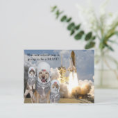 Postkarte für Lehrer für das neue Schuljahr (Stehend Vorderseite)