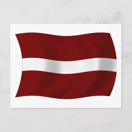 Postkarte für Lettland (Vorderseite)