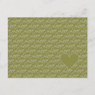 Postkarte für Liebe, anpassen