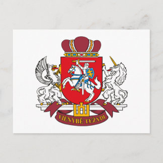 Postkarte für Litauen