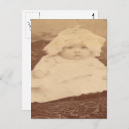 Postkarte für Mable (Vorne/Hinten)