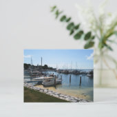 Postkarte für Mackinac-Boote (Stehend Vorderseite)
