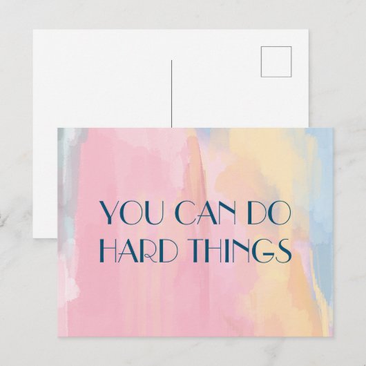 Postkarte für Mädchen (Vorne/Hinten)