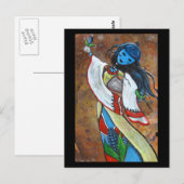 Postkarte für Mais (Vorne/Hinten)