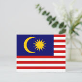 Postkarte für Malaysia (Stehend Vorderseite)