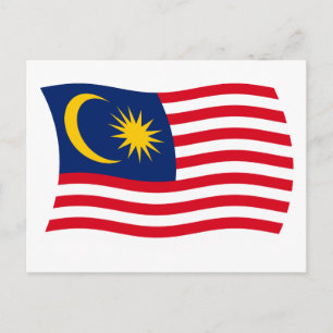 Postkarte für Malaysia