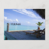 Postkarte für Malediven (Vorderseite)