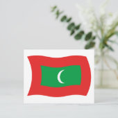 Postkarte für Malediven (Stehend Vorderseite)