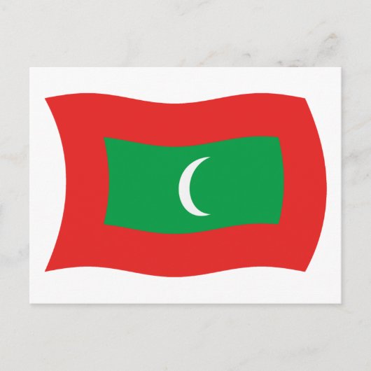 Postkarte für Malediven (Vorderseite)