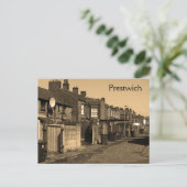 Postkarte für Manchester Back Streets (Stehend Vorderseite)