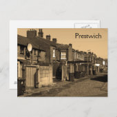 Postkarte für Manchester Back Streets (Vorne/Hinten)