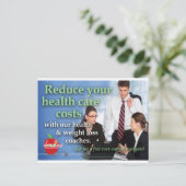 Postkarte für Marketing (Stehend Vorderseite)