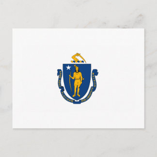Postkarte für Massachusetts