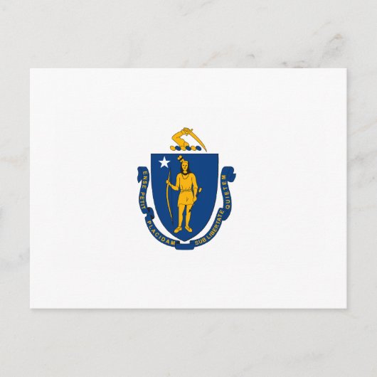 Postkarte für Massachusetts (Vorderseite)