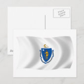 Postkarte für Massachusetts (Vorne/Hinten)