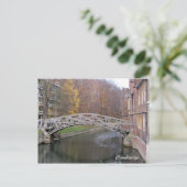 Postkarte für mathematische Brücke (Stehend Vorderseite)
