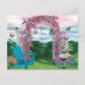 Postkarte für meinen Garten (Vorderseite)