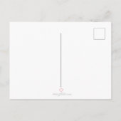 Postkarte für Mohnfelder (Rückseite)