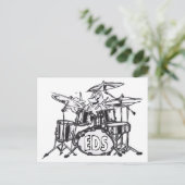 Postkarte für Musik-Tintenpatronen (Stehend Vorderseite)