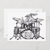 Postkarte für Musik-Tintenpatronen (Vorne/Hinten)