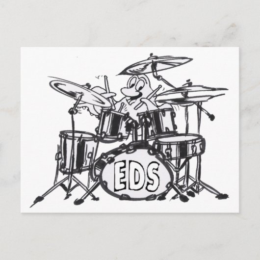 Postkarte für Musik-Tintenpatronen (Vorderseite)