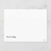 Postkarte für Musikreisen (Rückseite)