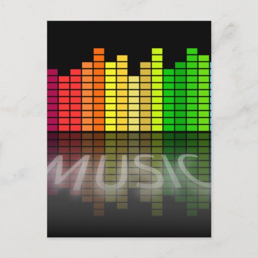 Postkarte für Musikreisen (Vorderseite)