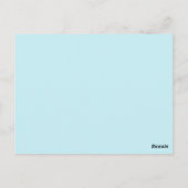 Postkarte für Mutter und Kind (Rückseite)