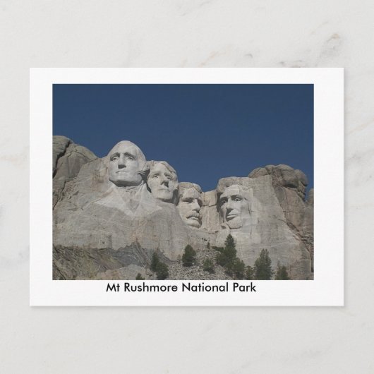 Postkarte für Nationalparks (Vorderseite)