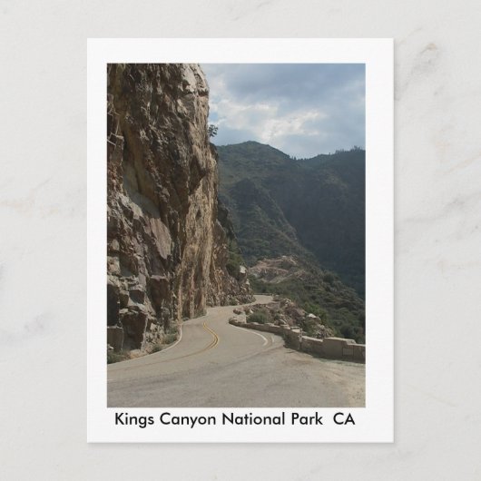 Postkarte für Nationalparks (Vorderseite)