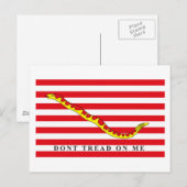 Postkarte für Navy Jack (Vorne/Hinten)