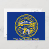 Postkarte für Nebraska (Vorne/Hinten)