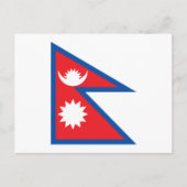 Postkarte für Nepal (Vorderseite)