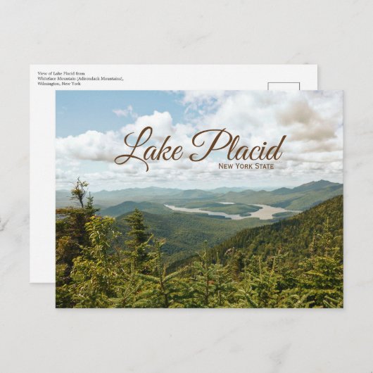 Postkarte für neuen York Staat (Vorne/Hinten)