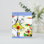 Postkarte für Neuronen (Stehend Vorderseite)