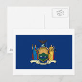 Postkarte für New York (Vorne/Hinten)