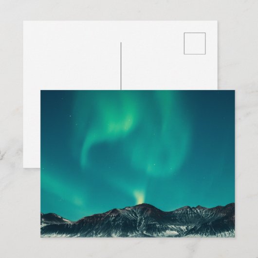 Postkarte für Nordlichter (Vorne/Hinten)
