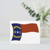 Postkarte für North Carolina (Stehend Vorderseite)