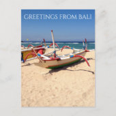 Postkarte für Nusa dua-Boote (Vorderseite)