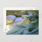 Postkarte für offene Stellen. (Vorne/Hinten)