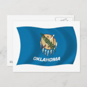 Postkarte für Oklahoma (Vorne/Hinten)