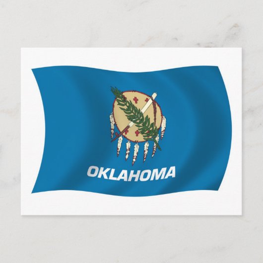 Postkarte für Oklahoma (Vorderseite)