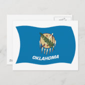Postkarte für Oklahoma (Vorne/Hinten)