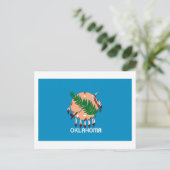 Postkarte für Oklahoma (Stehend Vorderseite)