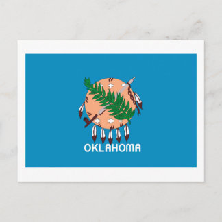 Postkarte für Oklahoma